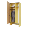Шкаф для верхней одежды персонала во входную группу из коллекции мебели «НЕГА» (желтый) - «globural.ru» - Тихорецк