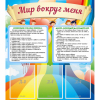 Стенд "Мир вокруг меня" - «globural.ru» - Тихорецк