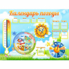 Стенд "Календарь погоды" 1х0,74 - «globural.ru» - Тихорецк