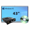Интерактивная панель 43" (встроенный ПК, Win10) - «globural.ru» - Тихорецк