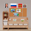 Уголок патриотического воспитания для дошкольников "Россия" Стандартный - «globural.ru» - Тихорецк