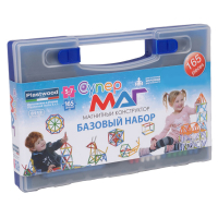 Магнитный конструктор Супермаг. Базовый набор 5-7 лет - «globural.ru» - Тихорецк