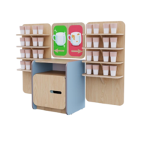 Питьевая зона из коллекции «НЕГА» (цвет голубой) - «globural.ru» - Тихорецк