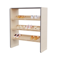 Полка для обуви во входную группу из коллекции мебели «НЕГА» (цвет бежевый) - «globural.ru» - Тихорецк