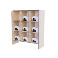 Детский стеллаж под горшки из коллекции «НЕГА» (бежевый) - «globural.ru» - Тихорецк