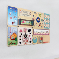 Дидактическая настенная панель «Азбука здоровья» - «globural.ru» - Тихорецк