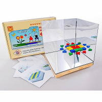 Игровой набор Фребеля "Мозаика геометрическая 3D" - «globural.ru» - Тихорецк