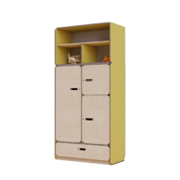 Рабочий стеллаж для специалиста из коллекции «НЕГА» (желтый) - «globural.ru» - Тихорецк