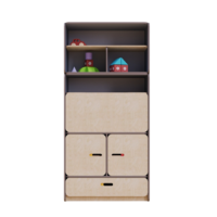 Стеллаж-трансформер с рабочим местом специалиста из коллекции «НЕГА» (голубой) - «globural.ru» - Тихорецк