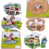 Развивающий пазл "Уточка" - «globural.ru» - Тихорецк