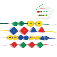 Игра на сенсомоторное развитие "Пуговицы-формы с карточками заданий" - «globural.ru» - Тихорецк