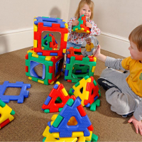 Набор Полидрон Гигант "Комплект встраиваемых зеркальных панелей" - «globural.ru» - Тихорецк