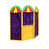 Ширма для кукольного театра трёхсекционная - «globural.ru» - Тихорецк