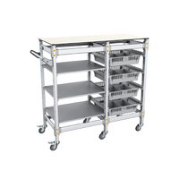 Тележка 2-х секционная для учебных наборов и цифровых лабораторных комплексов SenseDisc - «globural.ru» - Тихорецк