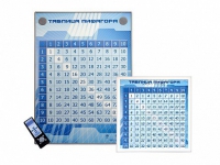 Интерактивный стенд "Таблица Пифагора" адаптивный, с сенсорным пультом управления и планшетом со шрифтом Брайля (математика) - «globural.ru» - Тихорецк