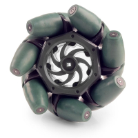 Технологичное колесо Mecanum 4" Mecanum Wheel 4" для конструктора VEX (4 штуки в упаковке) - «globural.ru» - Тихорецк