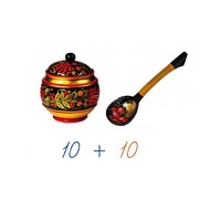 Счетный материал на магнитах "Хохлома" - «globural.ru» - Тихорецк