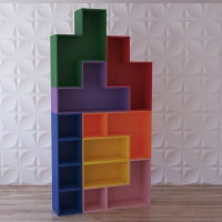 Стеллаж для игрушек "Цветная стройка" - «globural.ru» - Тихорецк