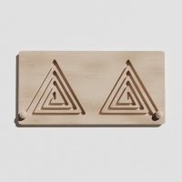 Такт-панель "Треугольный лабиринт №14" - «globural.ru» - Тихорецк