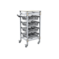 Тележка 1-секционная для учебных наборов и цифровых лабораторных комплексов SenseDisc - «globural.ru» - Тихорецк