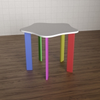 Детский стол «Радужное облачко» - «globural.ru» - Тихорецк