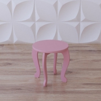 Табурет «Царевна» розовый - «globural.ru» - Тихорецк