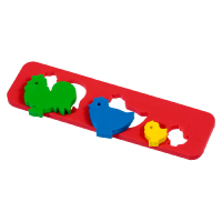 Рамка-вкладыш "Фигурки животных Куры" - «globural.ru» - Тихорецк