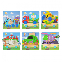 Тактильно-развивающая панель «Транспорт» - «globural.ru» - Тихорецк