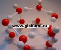 Модель "Кристаллическая решетка льда" (демонстрационная) - «globural.ru» - Тихорецк