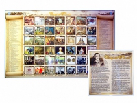 Интерактивный стенд "История России" адаптивный, с сенсорным пультом управления и планшетом со шрифтом Брайля (история) - «globural.ru» - Тихорецк