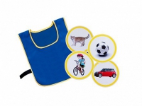 Игровой комплект "Жилет-накидка" с набором тематических картинок - «globural.ru» - Тихорецк