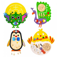 Тактильно-развивающий набор панелей «Птицы» - «globural.ru» - Тихорецк