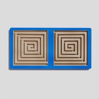 Такт-панель "Синий лабиринт № 3" - «globural.ru» - Тихорецк