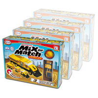 Магнитный конструктор Транспорт "Смешай и собери". Серия Строительная техника. Комплект на группу - «globural.ru» - Тихорецк