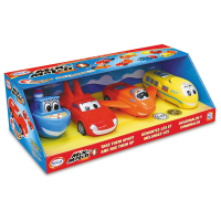 Магнитный конструктор Транспорт "Смешай и собери". Малыш. Стартовый набор 3-5 лет. - «globural.ru» - Тихорецк