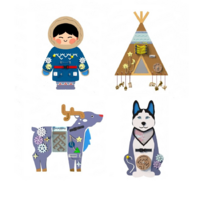 Набор бизибордов "Северная сказка" - «globural.ru» - Тихорецк