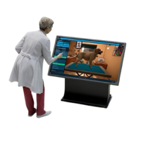 Виртуальный учебный комплекс «Процедурный тренажер ветеринарного врача». Комплектация интерактивный стол - «globural.ru» - Тихорецк