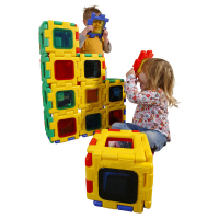 Набор Полидрон Гигант "Комплект встраиваемых цветных окон". Дополнительный набор - «globural.ru» - Тихорецк