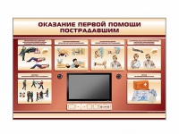 Многофункциональный интерактивный стенд-тренажер "Оказание первой помощи пострадавшим" для учащихся общеобразовательных учреждений - «globural.ru» - Тихорецк