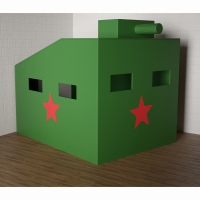 Игровой домик «Танк» - «globural.ru» - Тихорецк