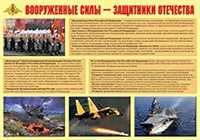 Плакат "Вооруженные Силы – защитники Отечества" - «globural.ru» - Тихорецк