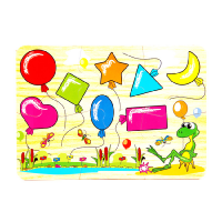 Пазлы большие "Геометрия" - «globural.ru» - Тихорецк