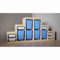 Стеллаж «Голубые облака» - «globural.ru» - Тихорецк