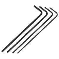 Набор из 4-х шестигранных ключей. Tetrix - «globural.ru» - Тихорецк