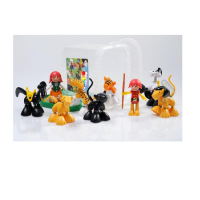 Набор магнитных фигурок "Зоопарк". 3-5 лет - «globural.ru» - Тихорецк