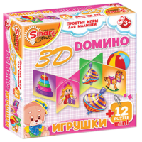 Комплект развивающих игр 3-5 лет. 3D домино (3-5 лет) - «globural.ru» - Тихорецк