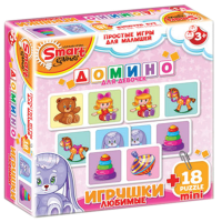 Комплект развивающих игр 3-5 лет. Домино  - «globural.ru» - Тихорецк