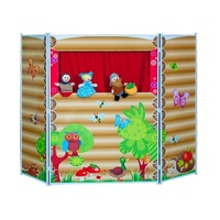 Учебный комплект "Домашний театр" с тематическими фигурками для представлений - «globural.ru» - Тихорецк