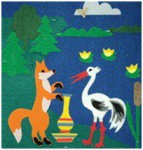 Игра-театр для слабовидящих детей по сказке «Лиса и журавль» - «globural.ru» - Тихорецк