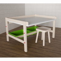 Стол растущий на регулируемых ножках «Снежок №1» - «globural.ru» - Тихорецк